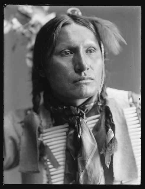 plakat is Ændringer fra Portraits of Native Americans who performed in "Buffalo Bill's Wild  West"-1898