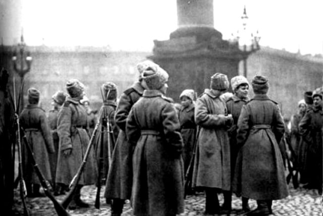 The Women's Battalion of Death were the last guards of the Winter ...