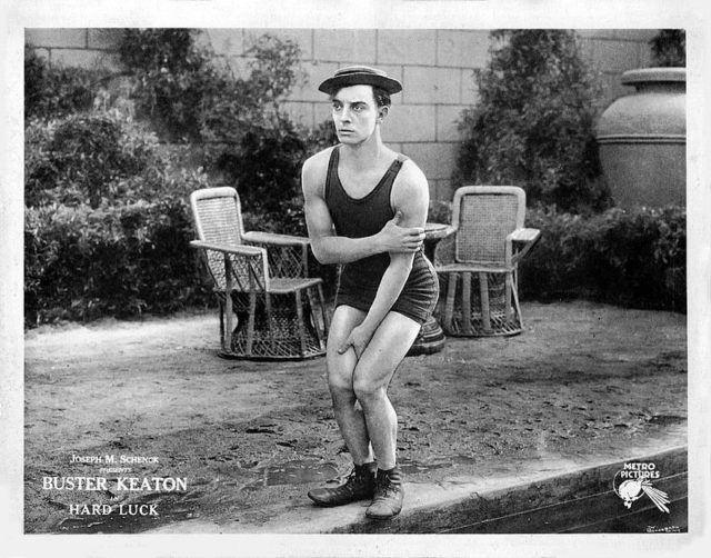 Buster Keaton in Hard Luck (1921).