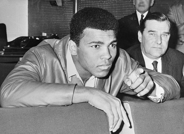 Muhammad Ali in 1966. Photo by Dutch National Archives CC BY-SA 3.0 nl