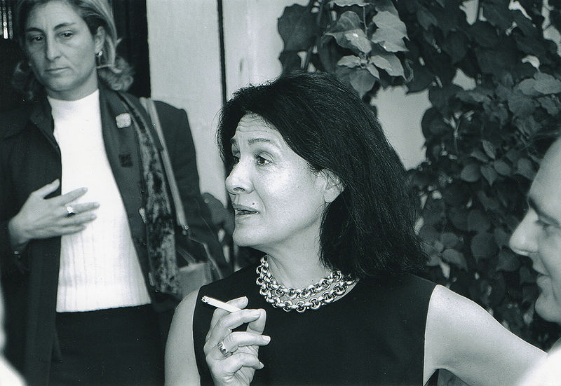 Paloma Picasso, the daughter of Pablo 