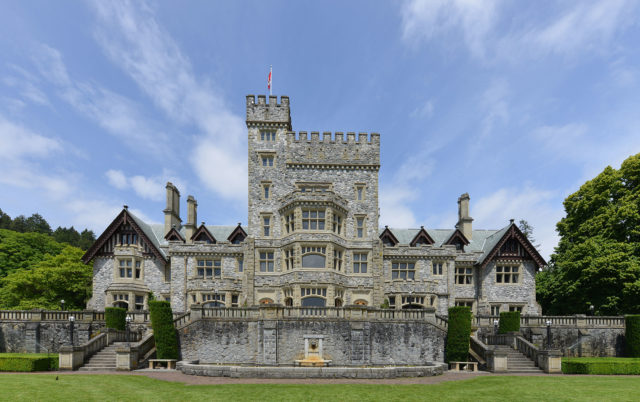 The remarkable Hatley Castle served as a filming location for the “The