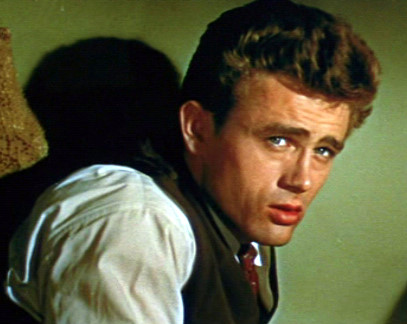 Dean in East of Eden (1955).