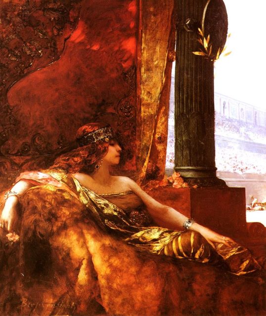 The Empress Theodora at the Colosseum, oil painting by Jean-Joseph Benjamin-Constant.