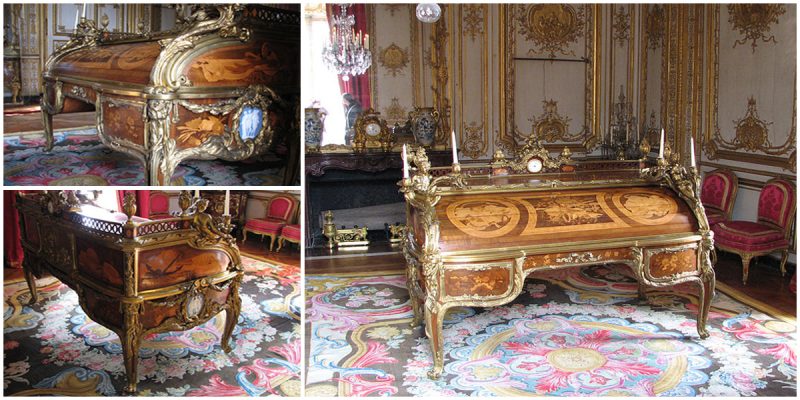 Louis Xv S Roll Top Secretary One Of The Most Luxurious Creations