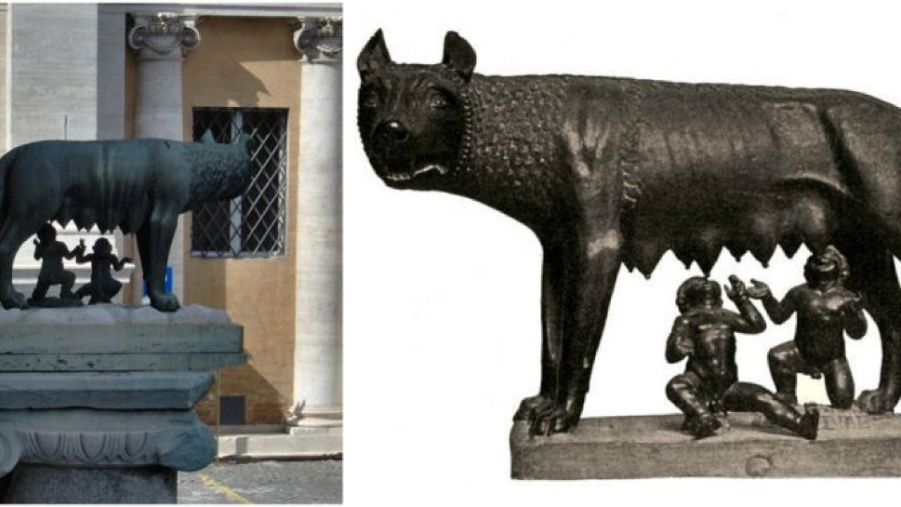 The Famous Capitoline Wolf Symbol Of The Roman Empire Was Made