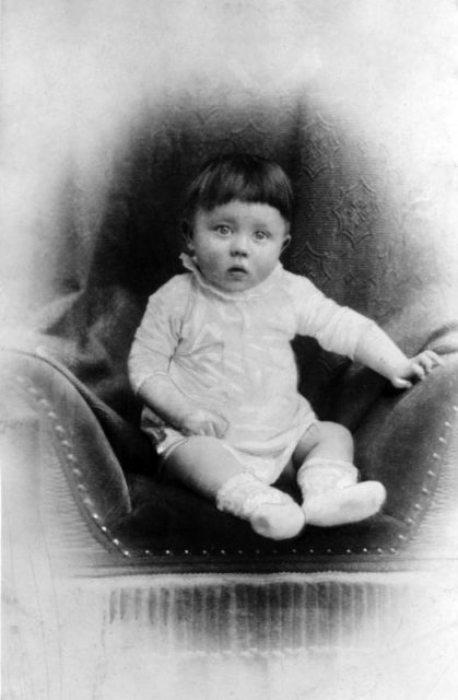 Adolf-Hitler as an infant c. 1889–90
