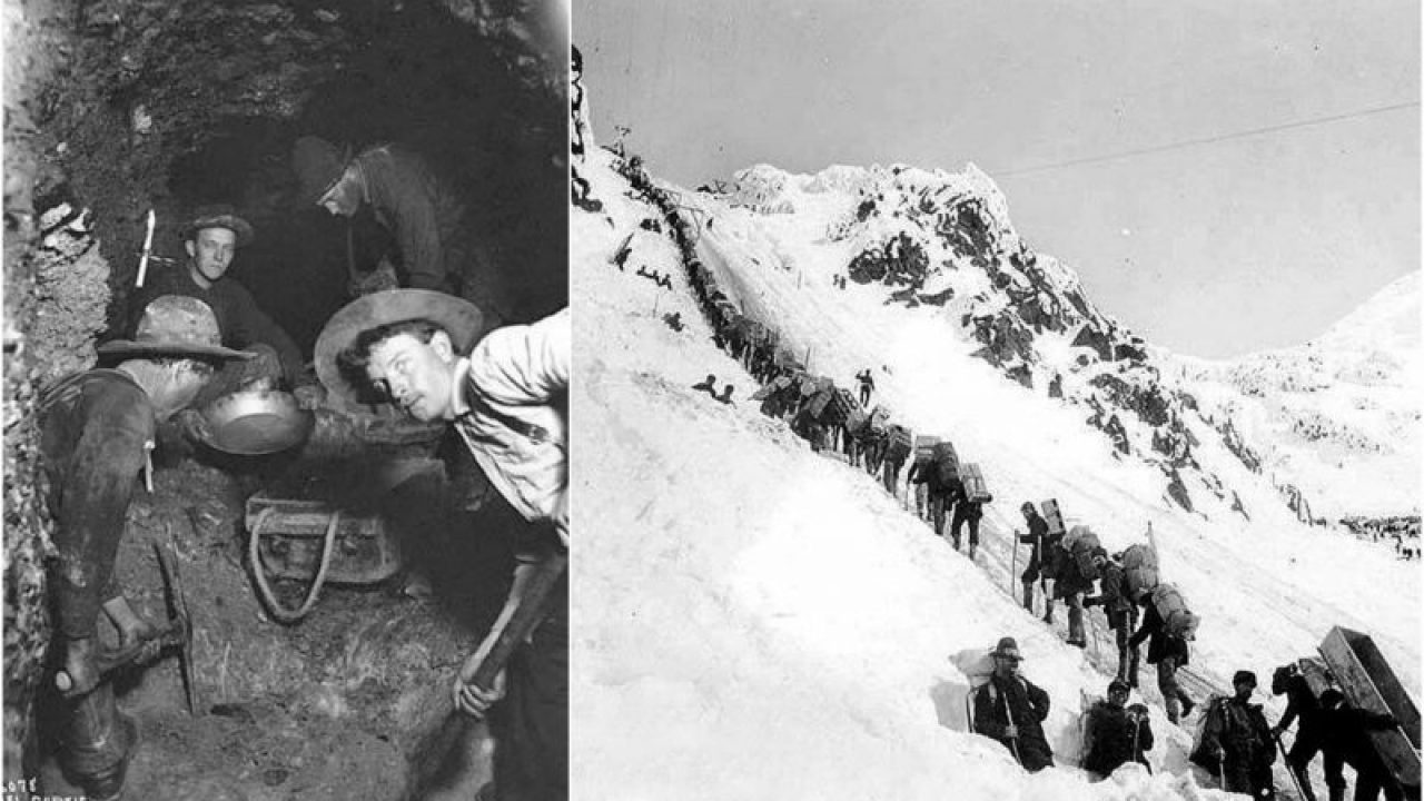 Klondike Gold Rush When 100000 Prospectors Traveled For A - 