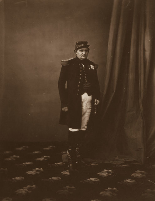 Prince Napoléon Bonaparte, cousin of Emperor Napoleon III, served as a general in the Crimean War.