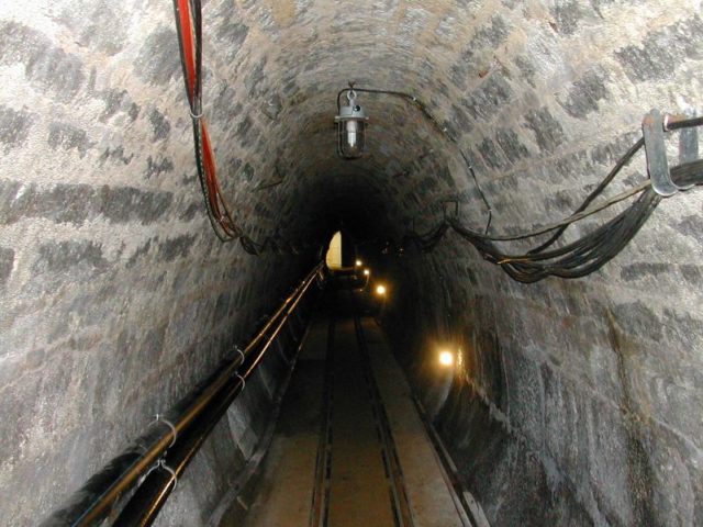 A tunnel in the Altaussee salt mine. Photo: Centic CC BY-SA 3.0