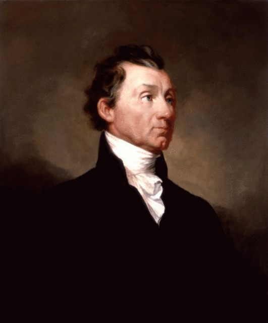 James Monroe White House portrait, 1819