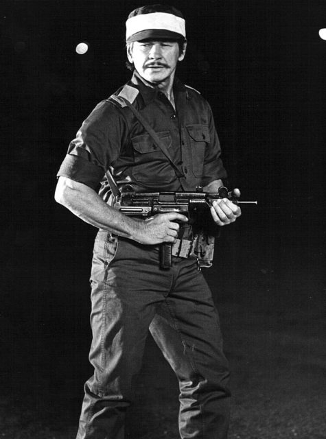 Bronson as Dan Shomron in Raid on Entebbe (1977).