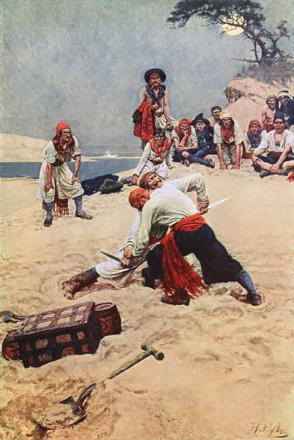 Pirates by Howard Pyle.