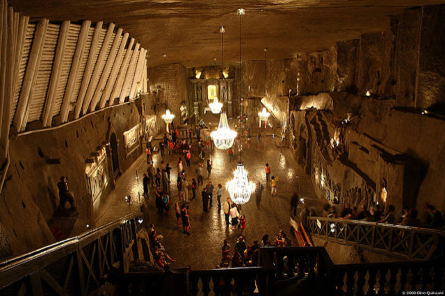 Inside the mine. Photo by Dino Quinzani CC BY-SA 2.0