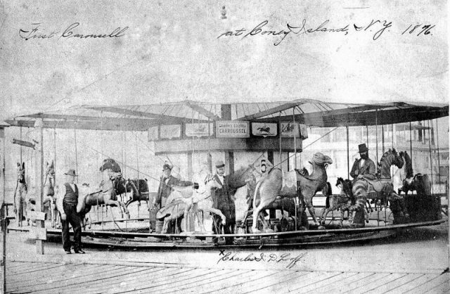 First Coney Island Charles Looff carousel