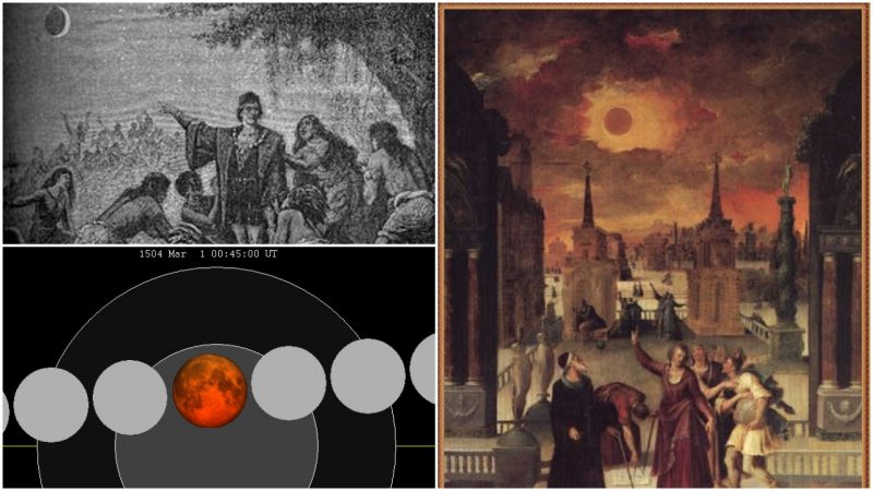 Christopher Columbus And A Lunar Eclipse