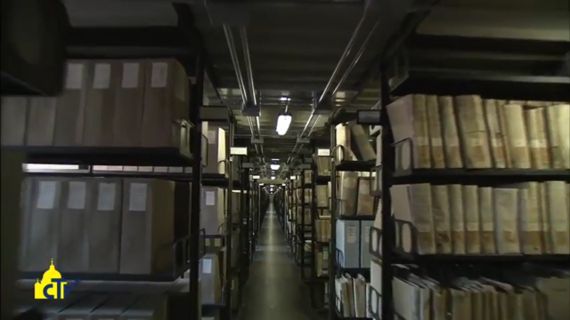 Interiors of Vatican Secret archives. Photo by Video of Vatican Television Center CC By 3.0