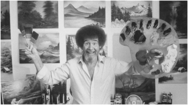Bob Ross. Photo by Getty Images