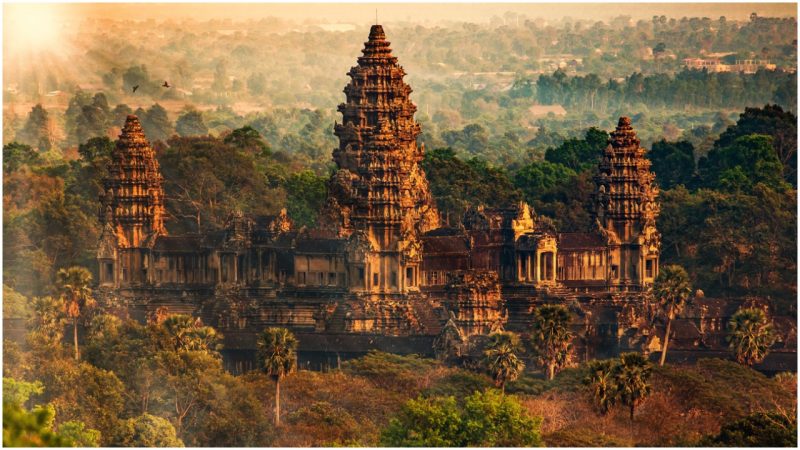 Cambodia’s Angkor Wat used far greater amounts of stone than all the Egyptian pyramids combined Ankgorwat