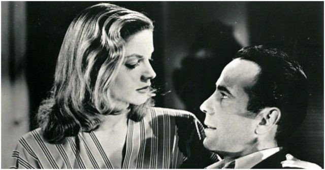 Humphry Bogart and Lauren Bacall in To Have and Have Not (1944).