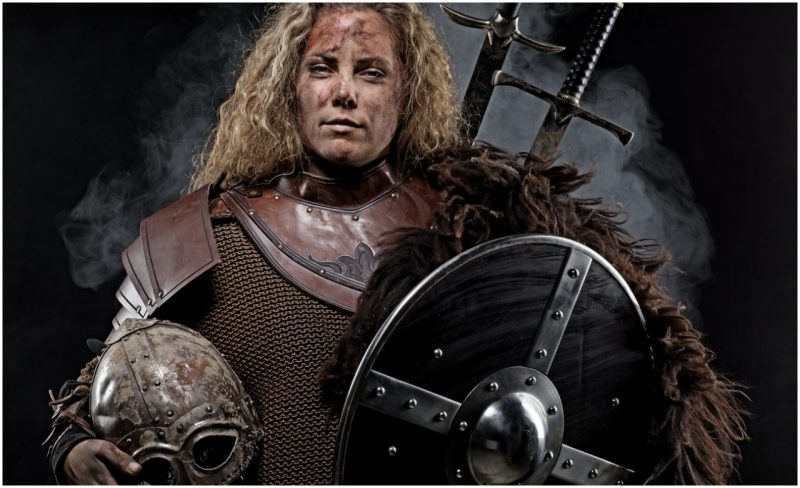 Viking shieldmaidens accompanied men in invasions overseas in far ...