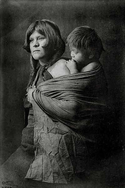 Hopi mother, 1921