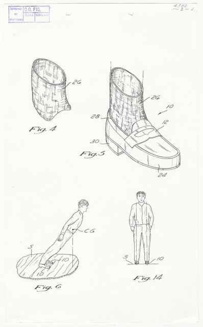 Michael Jackson's Anti-Gravity Illusion Shoes Selected Patent Case. Records of the United States Patent and Trademark Office