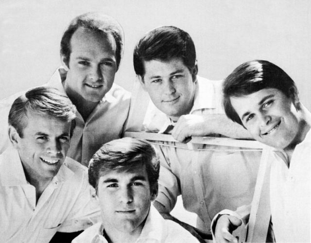 The Beach Boys pictured in 1964