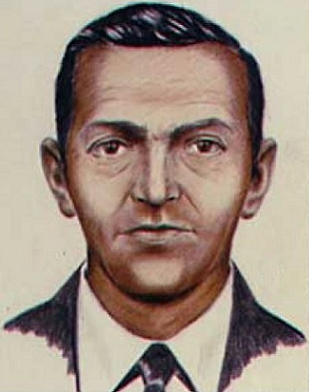 One of several FBI composite sketches of D. B. Cooper.