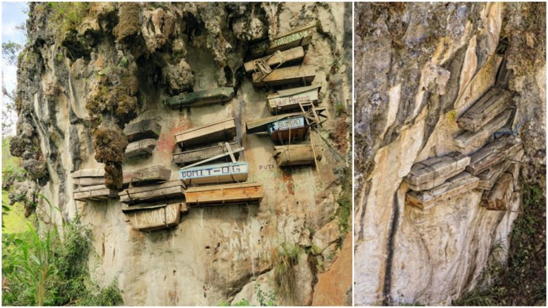 Hanging Coffins Are Remnants Of An Extinct Funeral Ritual Of Asia