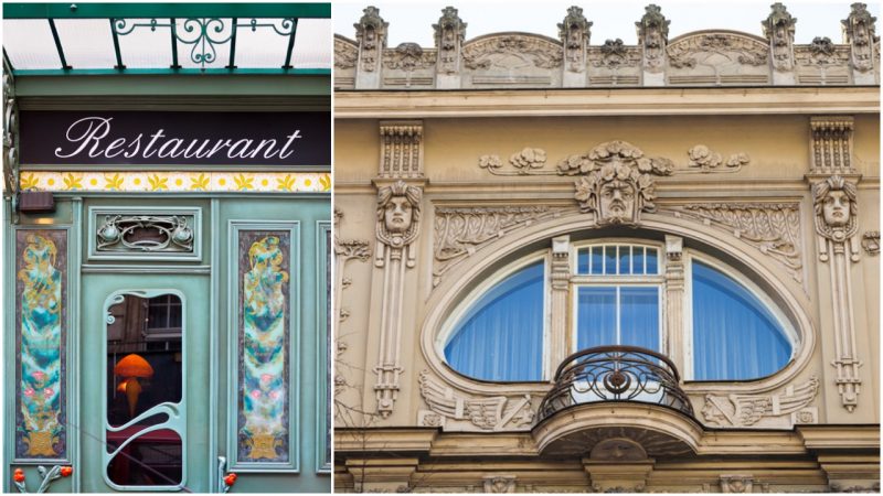 Art Nouveau, which began as rage against the machine, turned into a