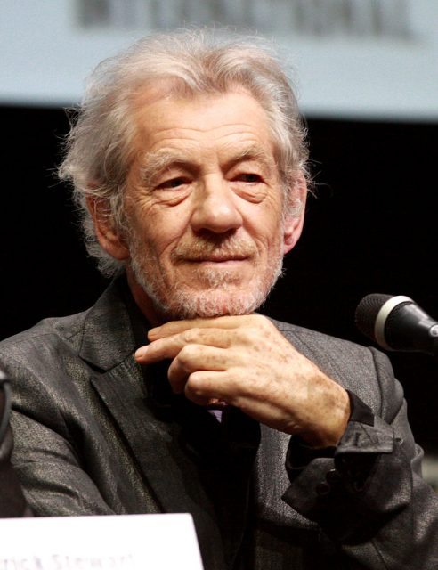 Ian McKellen at the 2013 San Diego Comic-Con International. Photo by Gage Skidmore CC BY-SA 2.0