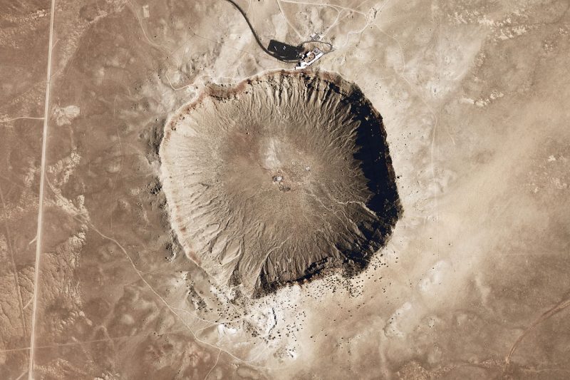 Meteor Crater, also known as Barringer Crater
