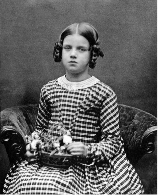 Annie Darwin. Her father was devastated when she died in 1851.