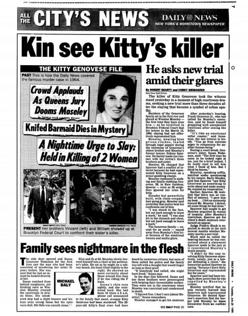 Daily News page 7, July 25, 1995. (Photo By: /NY Daily News via Getty Images)