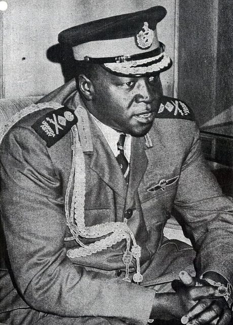 Idi Amin. Photo by Archives New Zealand CC By 2.0