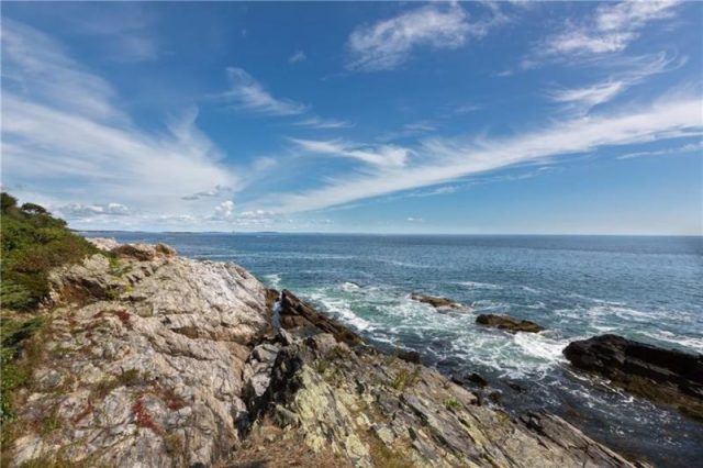 The view across Casco Bay from Beckett’s Castle. Photo by Zillow