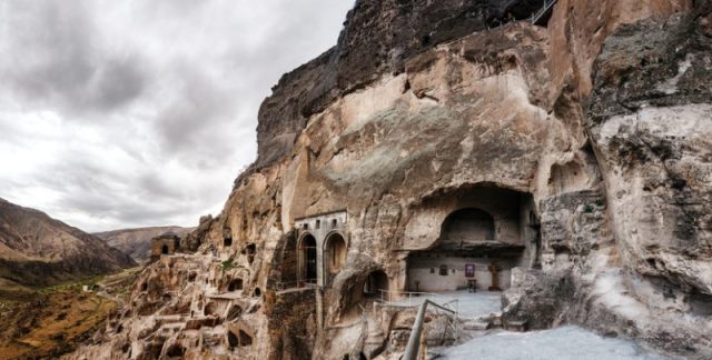 Vardzia can be reached by taxi from the city of Akhaltsikhe. There is also a local marshrutka bus running once daily.