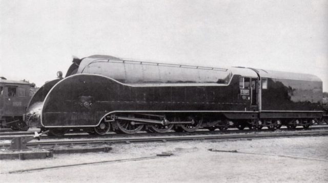 A picture of the Japanese C55 steam locomotive.