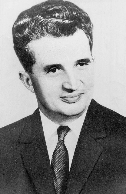 Official photo of Ceaușescu from 1965