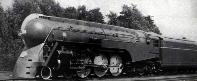 The classic 4-6-4 Hudson Mercury locomotive for the New York Central Railroad.