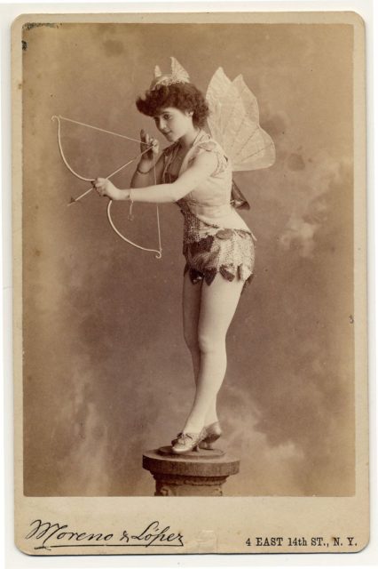 Unnamed actress. Photo by Dr. Charles H. McCaghy Collection