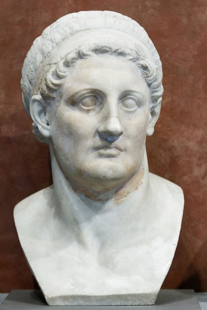 Bust of Ptolemy.