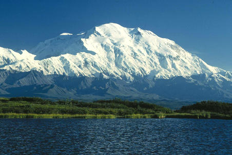 Denali – Mt. McKinley. Highest point in North America.