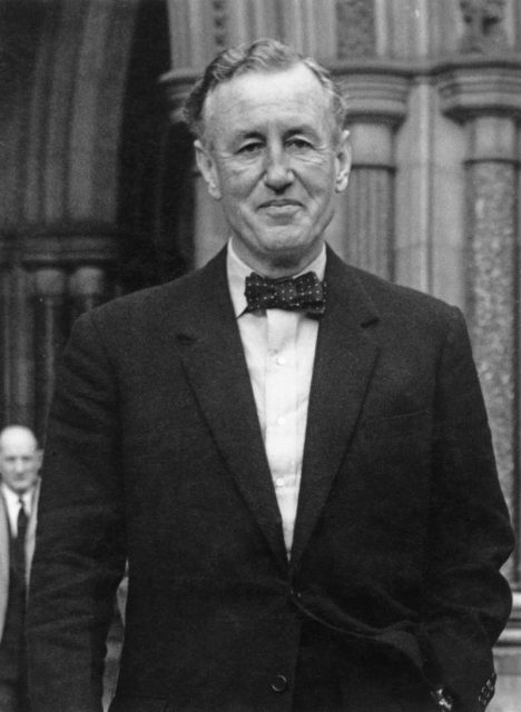 Ian Fleming (1908 – 1964). Photo by Roger Jackson/Central Press/Getty Images