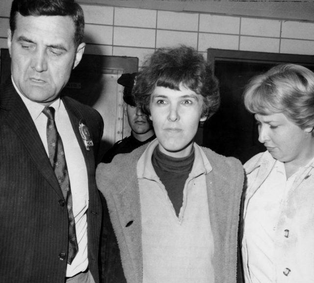 Detective Frederick Stepat and policewoman McCarthy with Valerie Solanas. Photo by Frank Russo/NY Daily News Archive via Getty Images