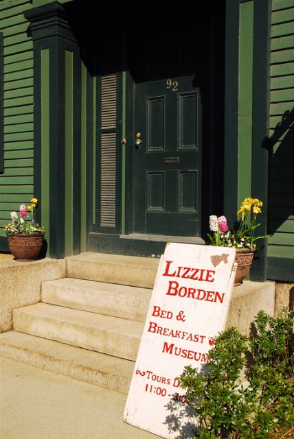 Along with being an inn, the Lizzie Borden Bed and Breakfast also offers public tours of the notorious crime scene.