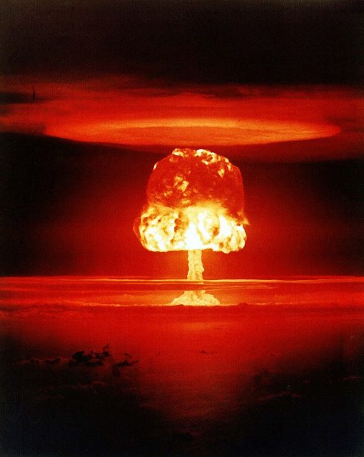 Many hypothetical doomsday devices are based on the fact that salted hydrogen bombs can create large amounts of nuclear fallout.