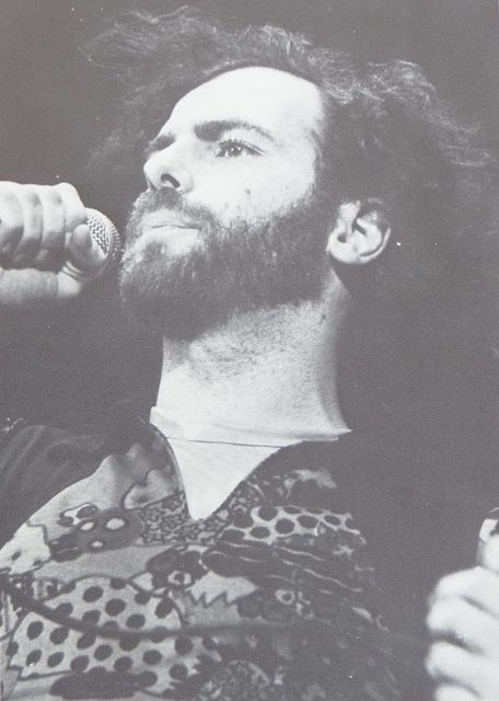 Jerry Rubin at the Freedom Rally.