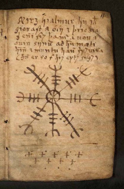 Icelandic magical staves.